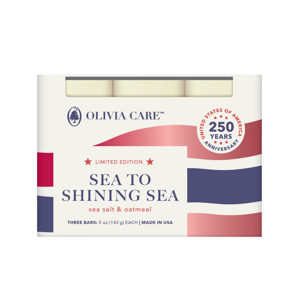 Sea to Shining Sea Sea Salt & Oatmeal - Set of 3