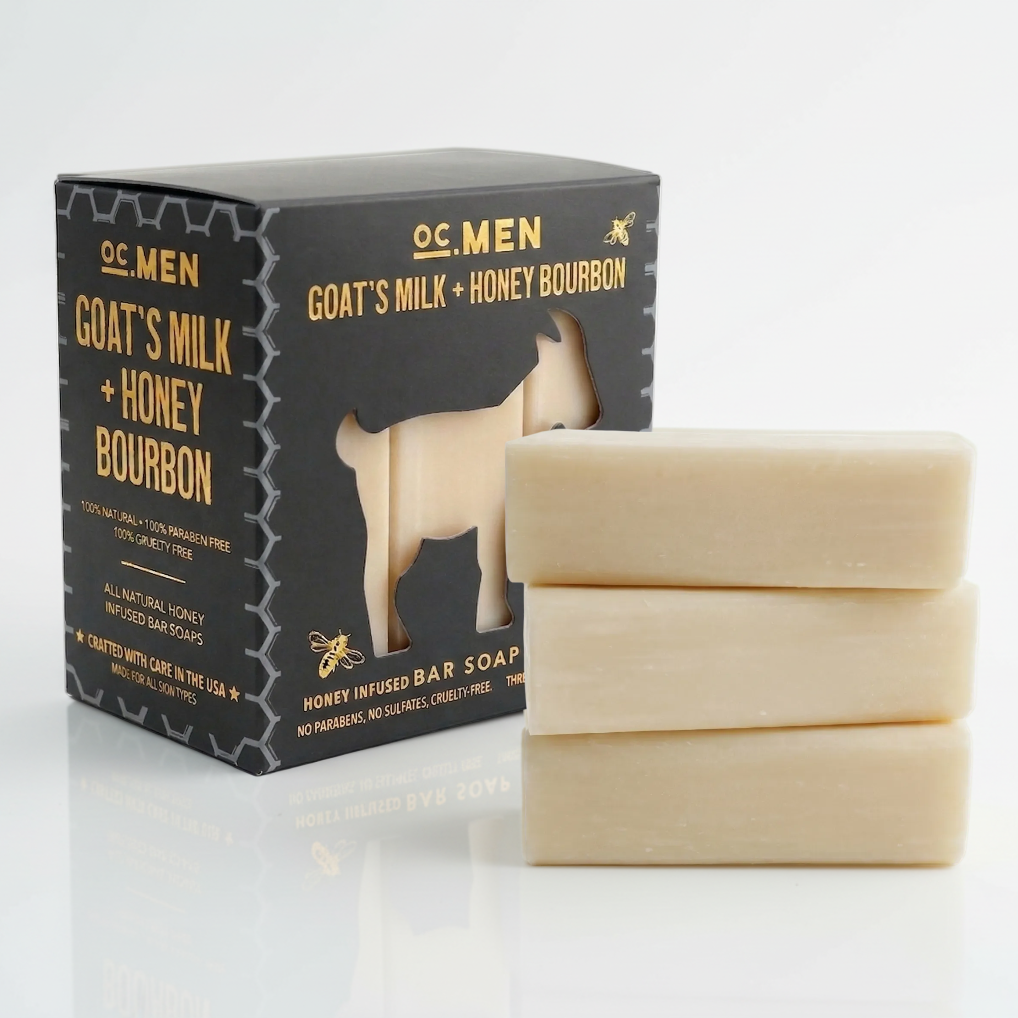 OC Men Goat's Milk + Honey Bourbon