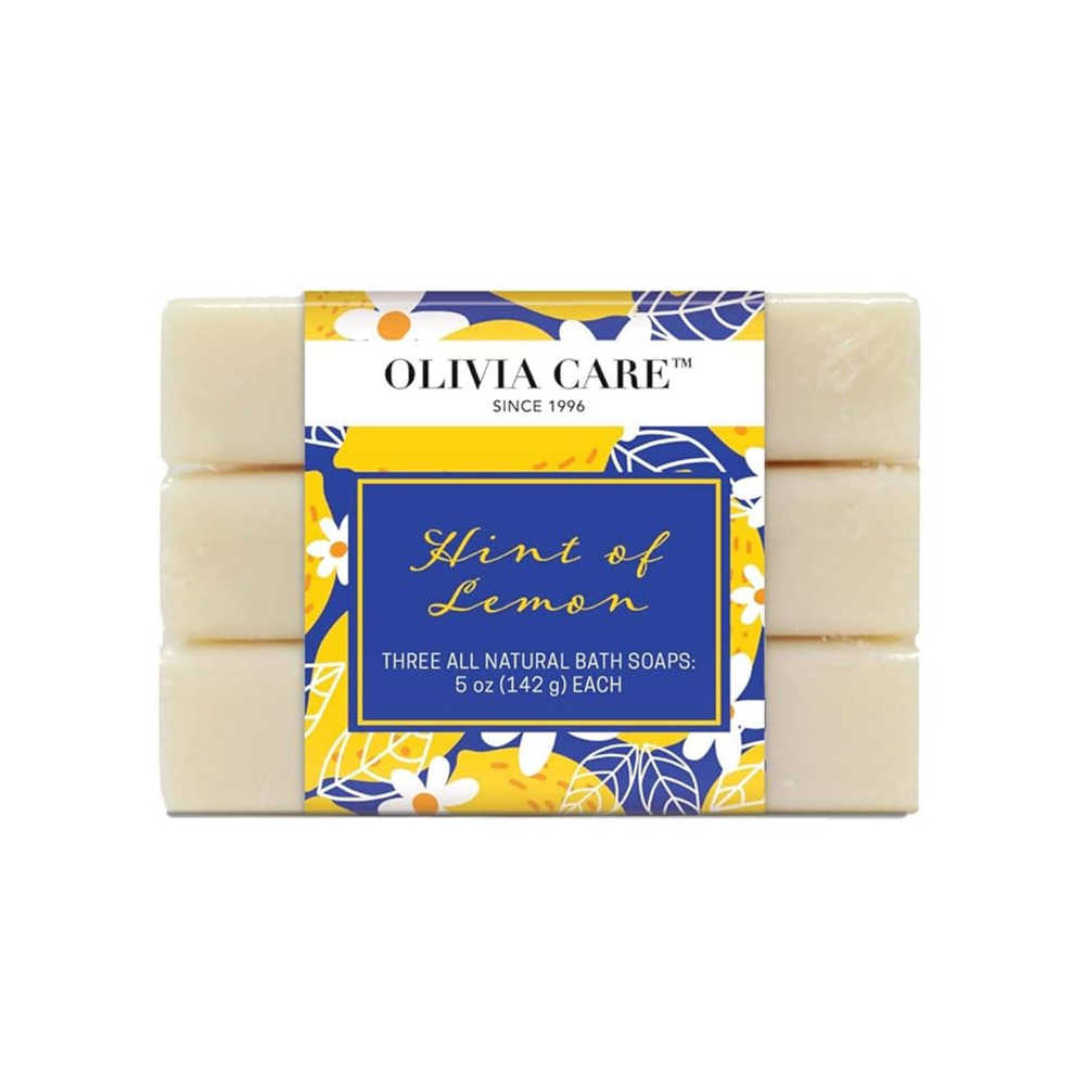 Lemon Bar Soap - Set of 3