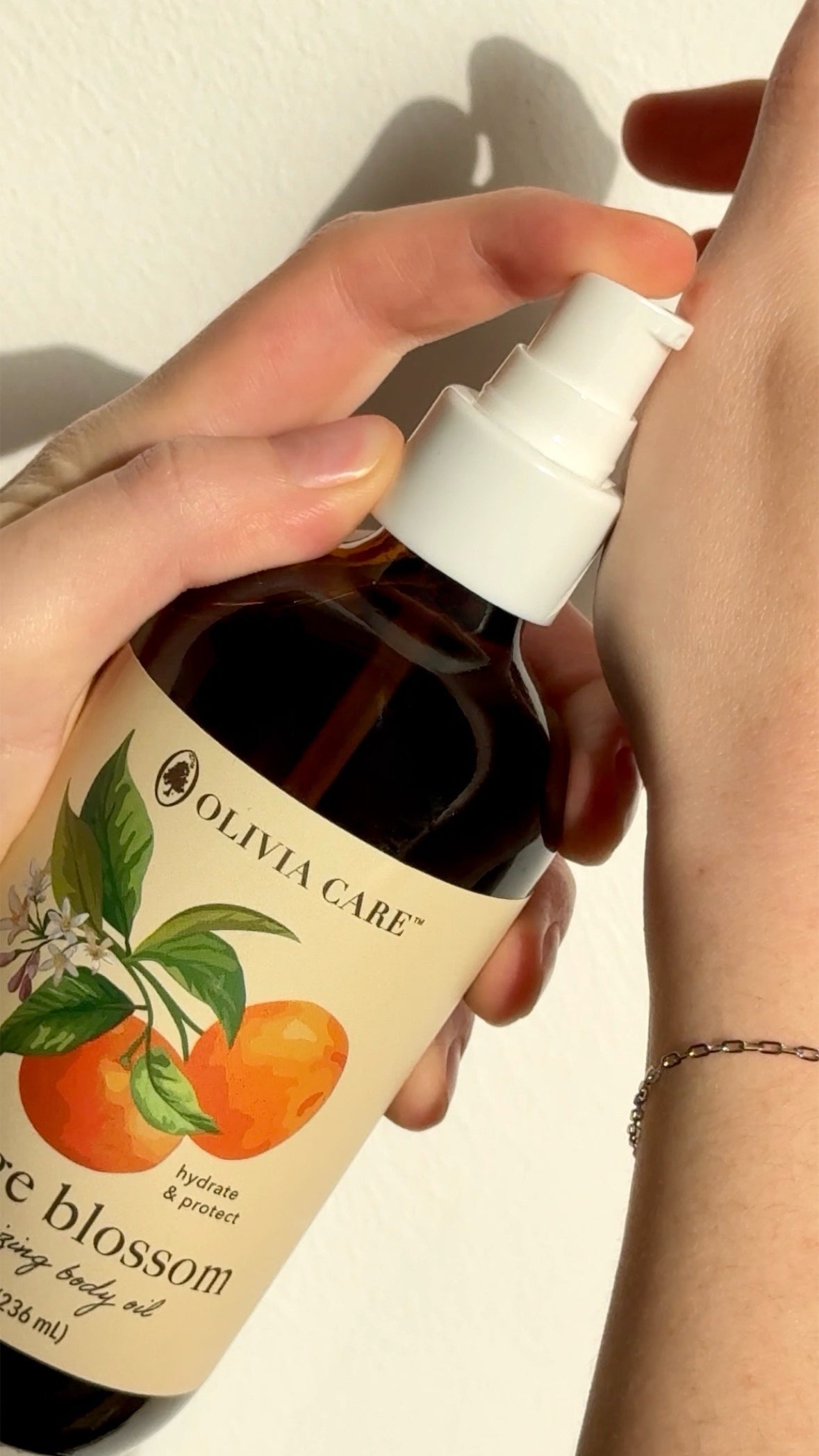Orange Blossom Moisturizing Body Oil - 8 oz.