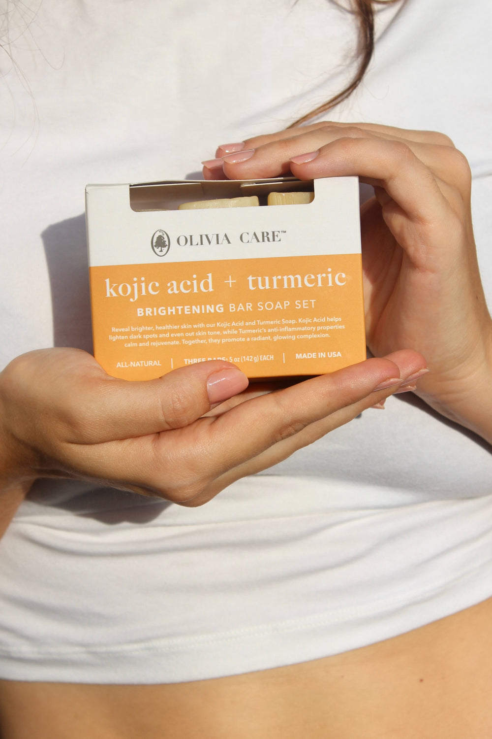 Kojic Acid + Turmeric Bar Soap - Set of 3 secondary