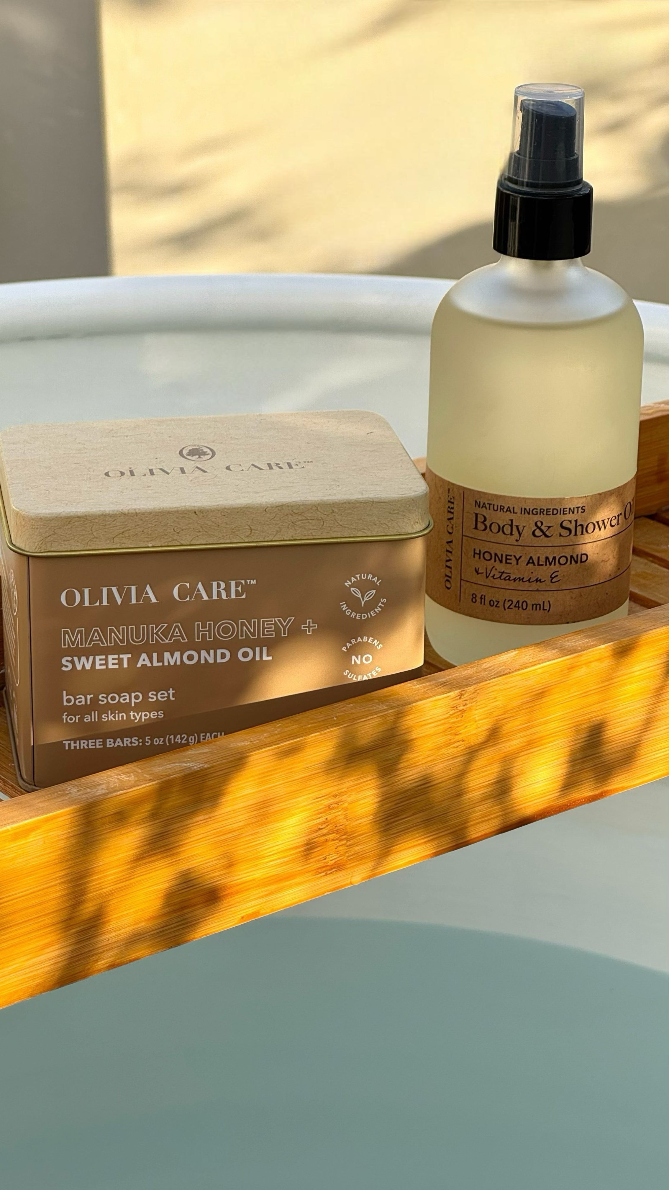 Body & Shower Oil Honey Almond
