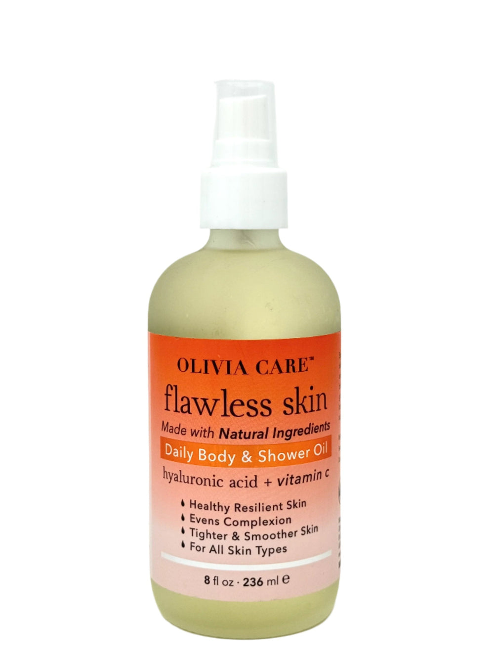 Flawless Skin Hyaluronic Acid + Vitamin C Daily Body & Shower Oil