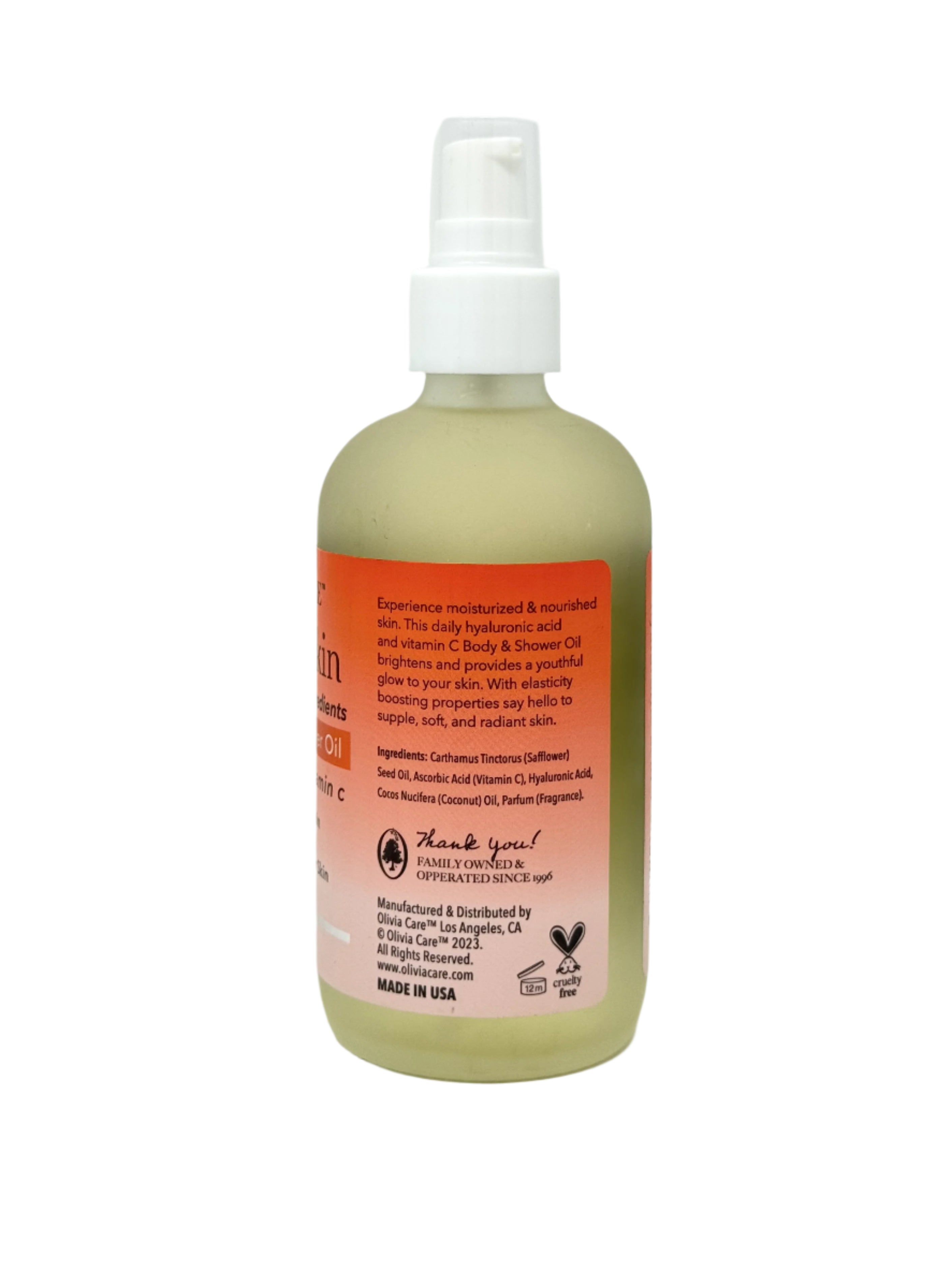 Flawless Skin Hyaluronic Acid + Vitamin C Daily Body & Shower Oil