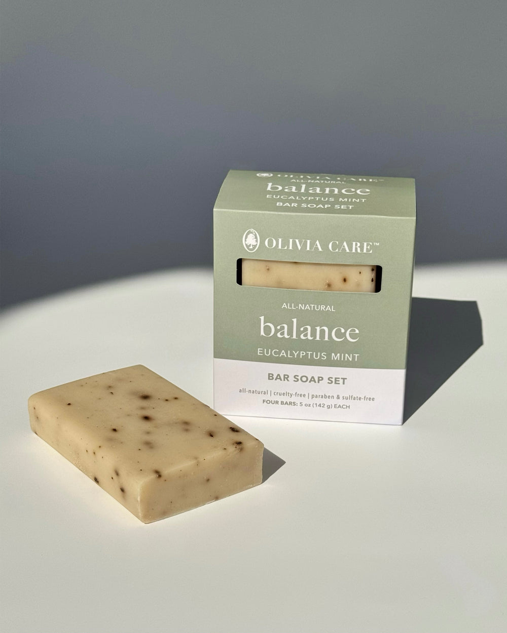 Balance Eucalyptus Mint Bar Soap - Set of 4 secondary