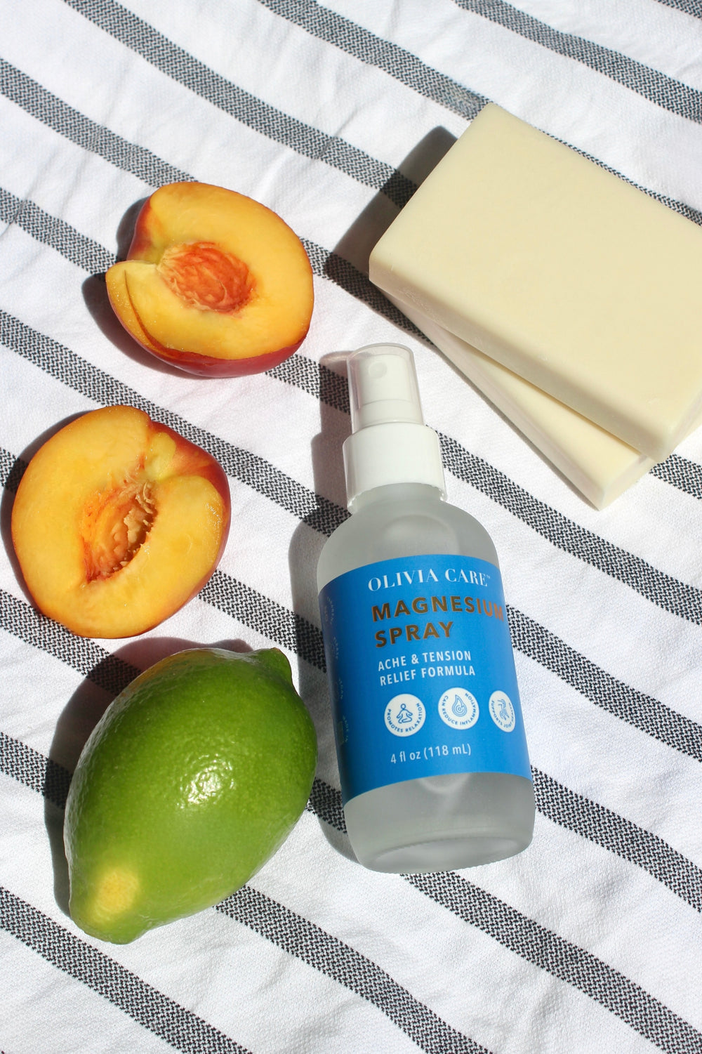 Coconut + Magnesium Therapeutic Bar Soap - Set of 3 secondary