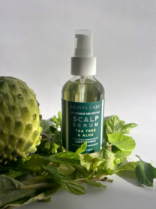 Moisturize and restore Scalp Serum - Tea Tree and Aloe