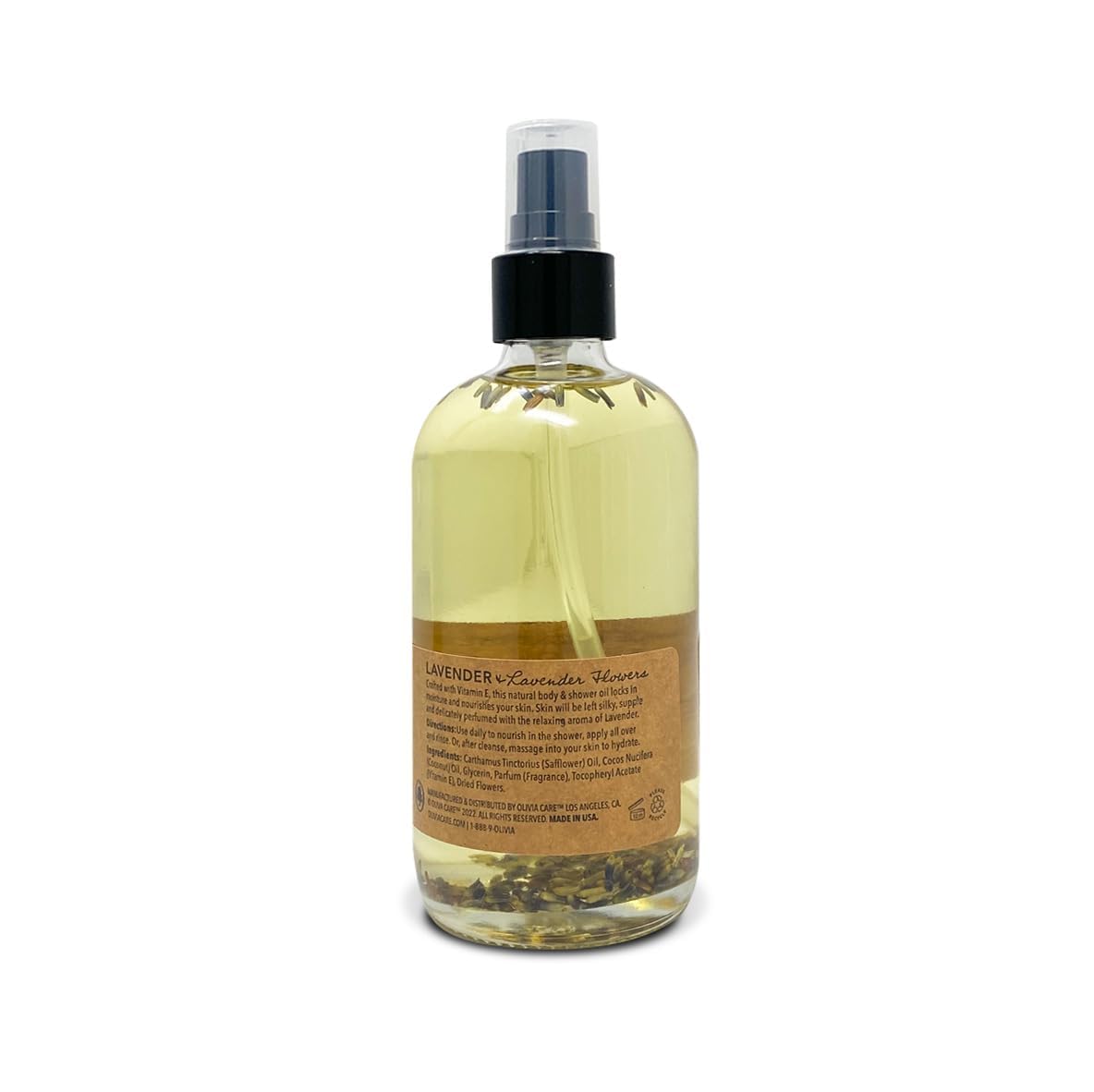 Body & Shower Oil Honey Lavender + Lavender Flowers