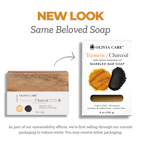 Turmeric + Charcoal Bar Soap