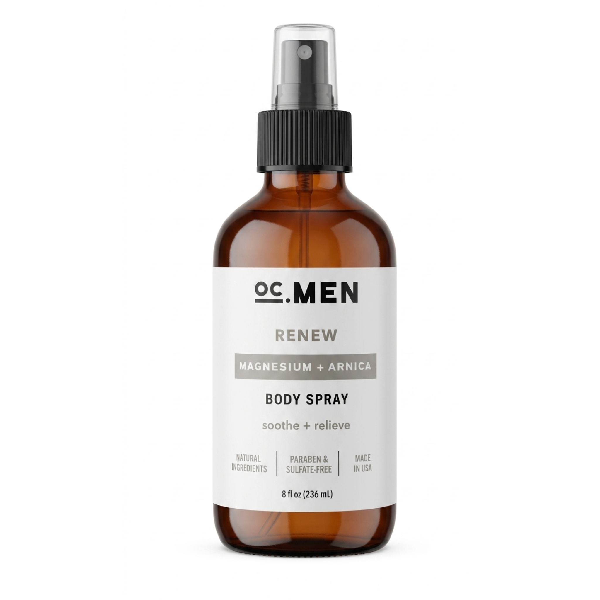OC MEN Magnesium + Arnica Renew Body Spray