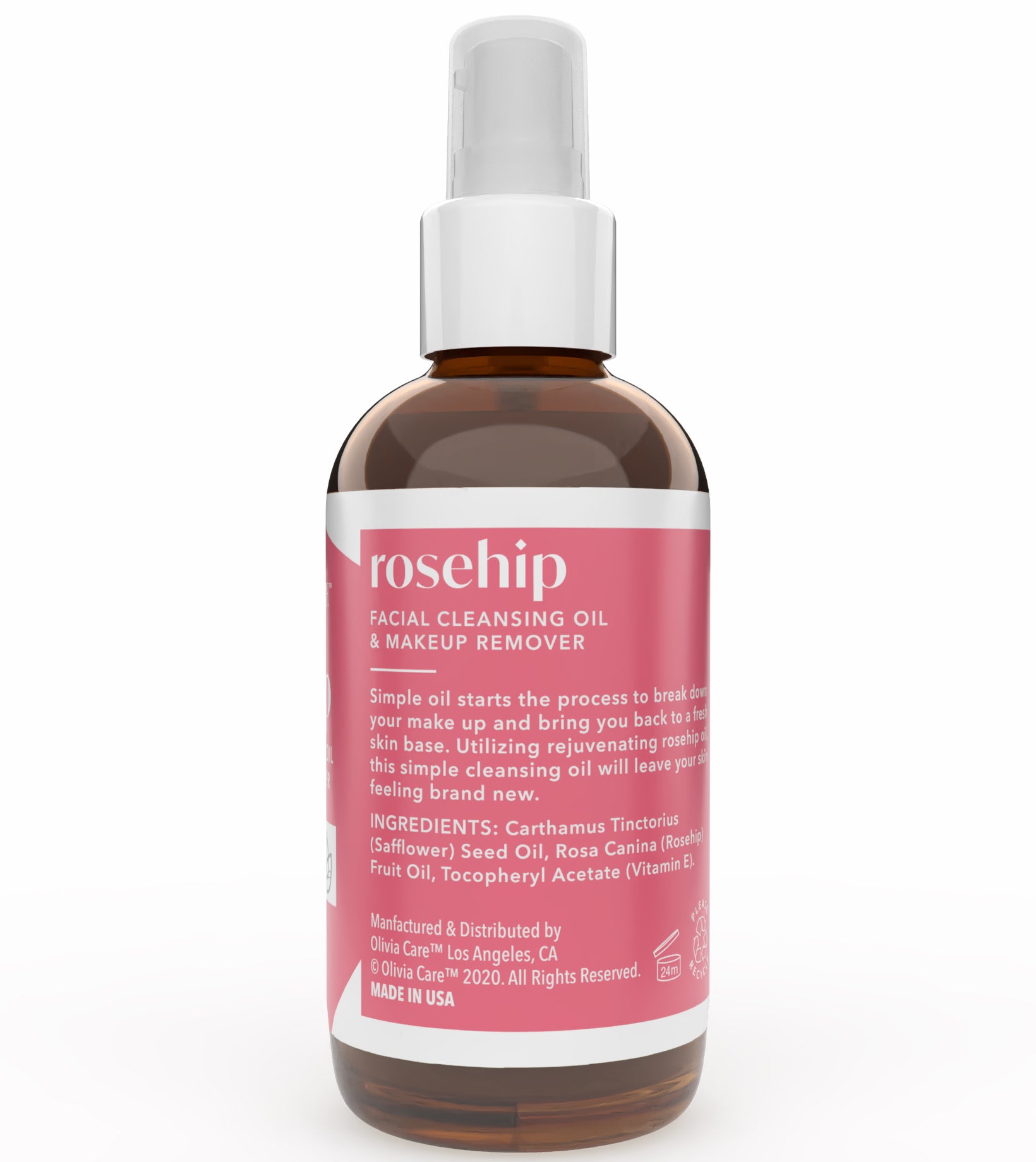 Rosehip Facial Cleansing Oil & Makeup Remover