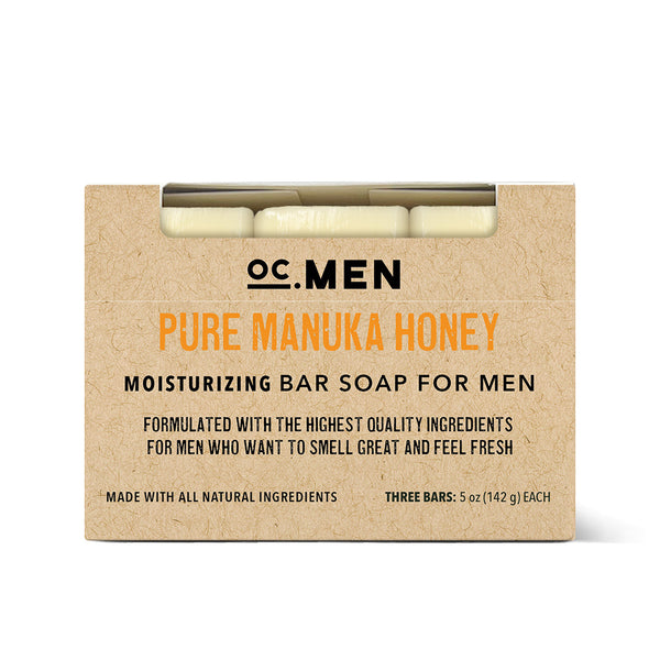 Pure Manuka Honey Bar Soap - Set of 3