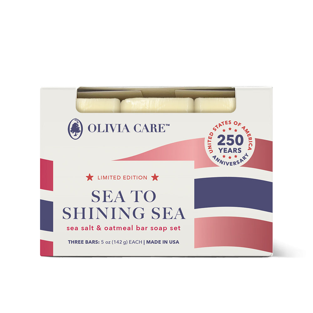 Sea to Shining Sea Sea Salt & Oatmeal - Set of 3