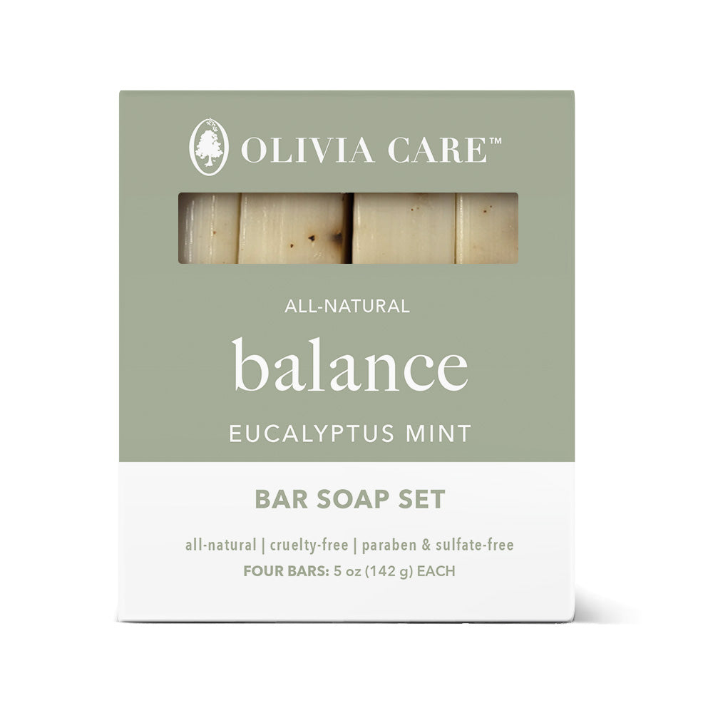Balance Eucalyptus Mint Bar Soap - Set of 4