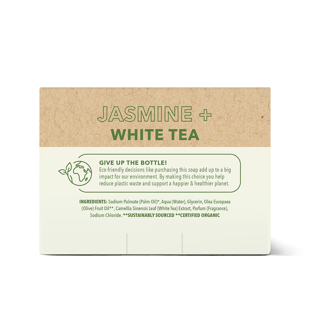 Jasmine + White Tea Soap Bar Soap - Set of 3