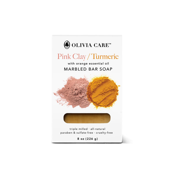 Pink Clay + Turmeric Bar Soap