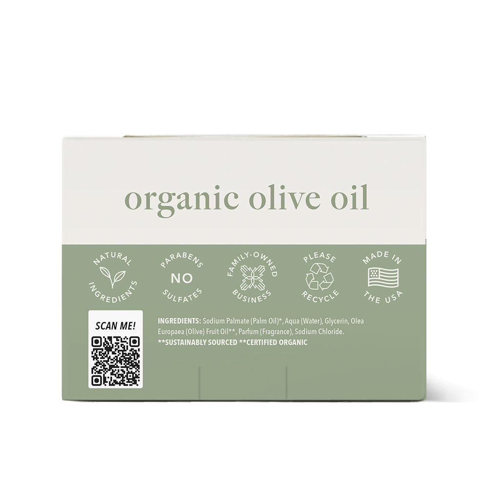 Organic Olive Oil Bar Soap - Set of 3 secondary