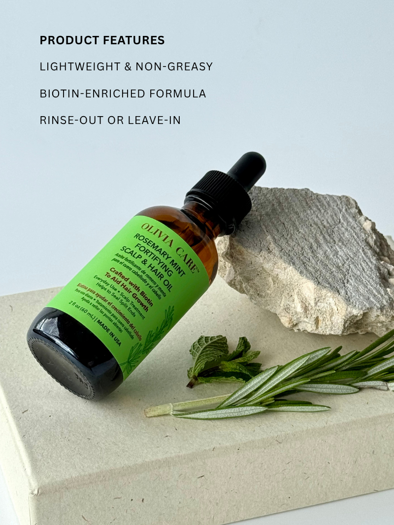 Rosemary Mint Fortifying Scalp & Hair Oil - Original