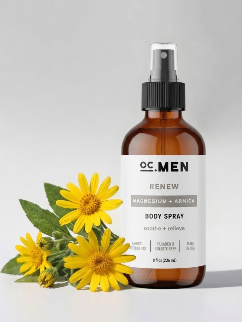 OC MEN Magnesium + Arnica Renew Body Spray