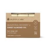 Manuka Honey + Sweet Almond Oil Bar Soap - Set of 3