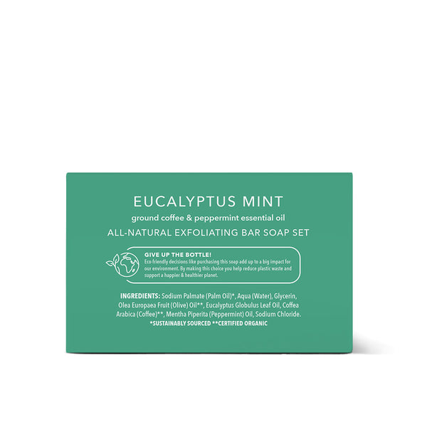 Eucalyptus Mint Travel Bar Soap Set