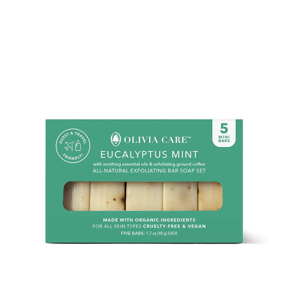 Eucalyptus Mint Travel Bar Soap Set