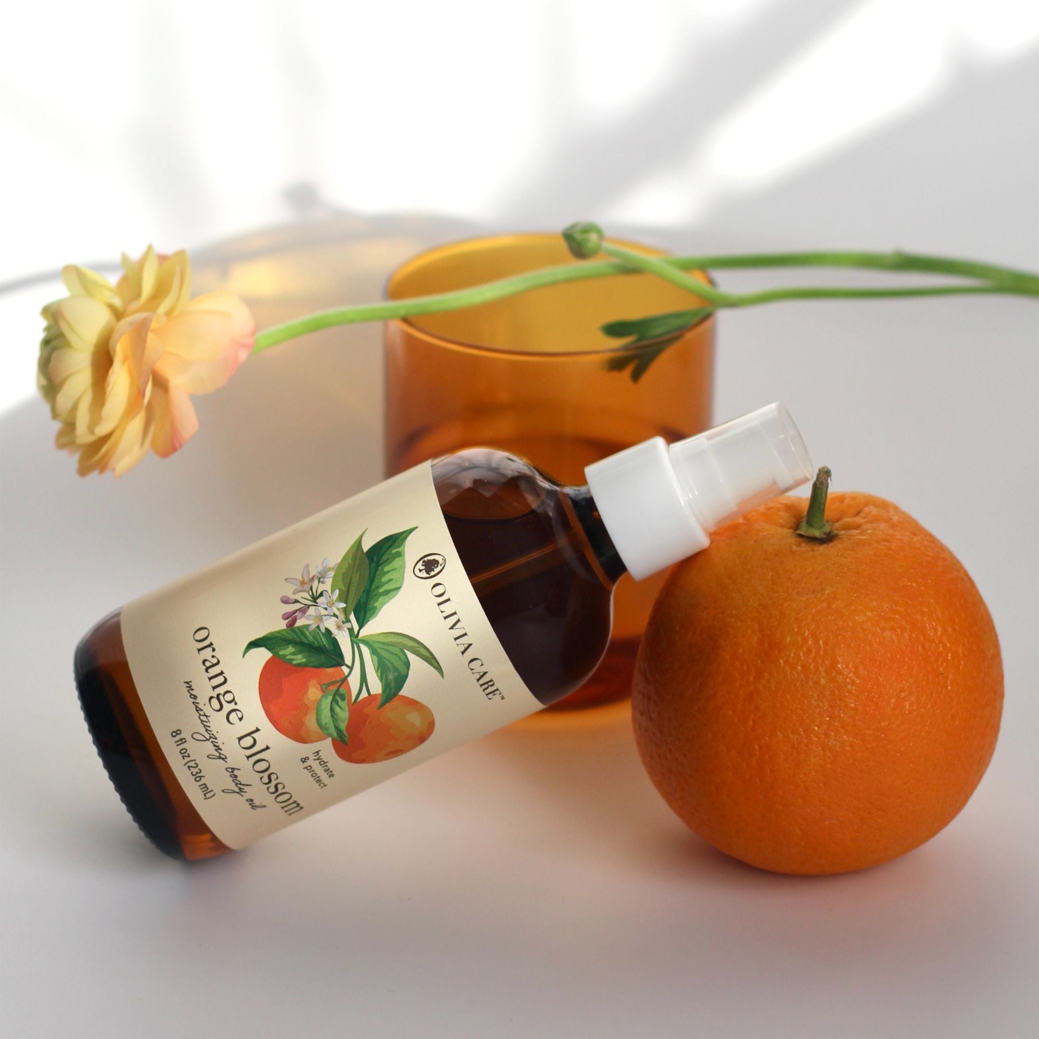 Orange Blossom Moisturizing Body Oil - 8 oz.