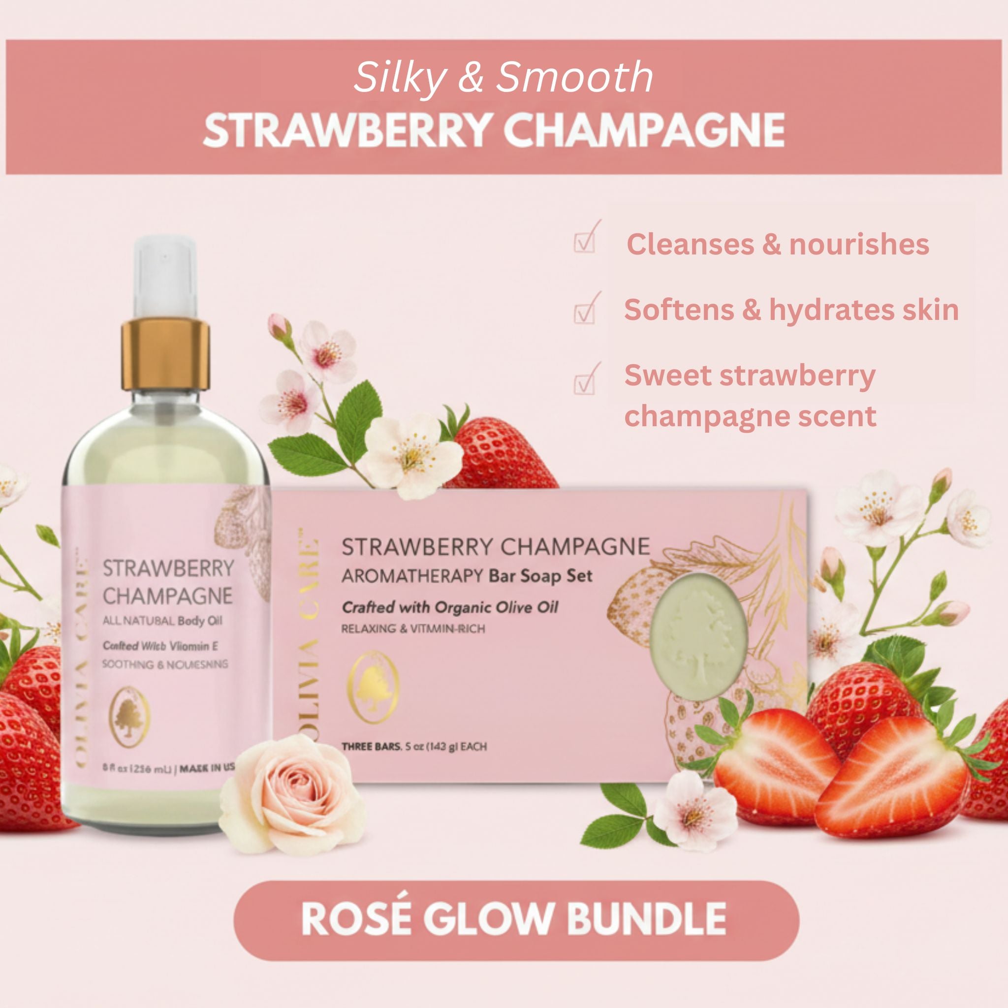 Strawberry Champagne Bundle