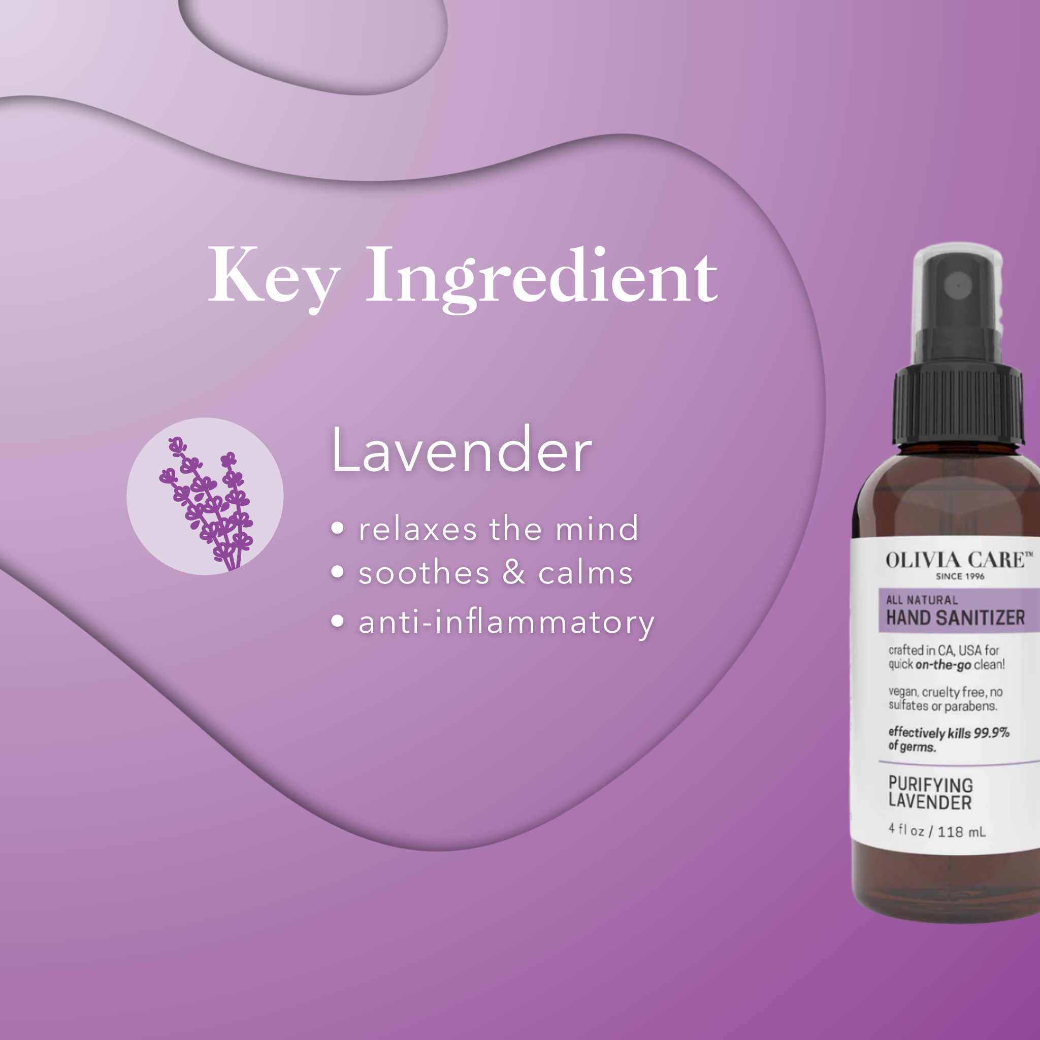 Hand Sanitizer Lavender