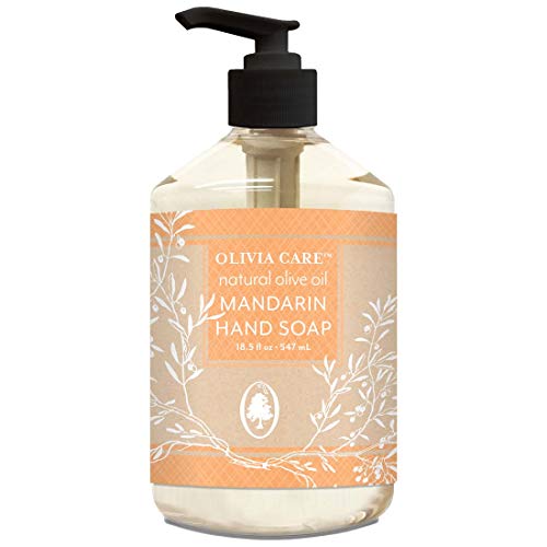 Natural Olive Oil Mandarin Liquid Hand Soap