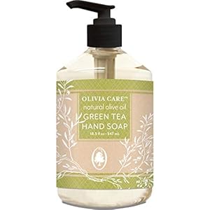 Natural Olive Oil Green Tea Liquid Hand Soap