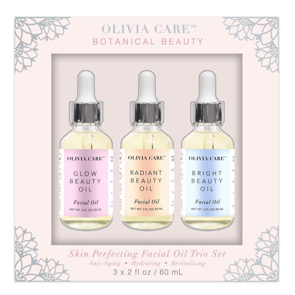 Botanical Beauty Facial Oil Trio Set